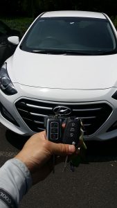 Hyudai i30 2015 remote key