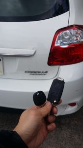 Toyota Corolla 2009 Remote key